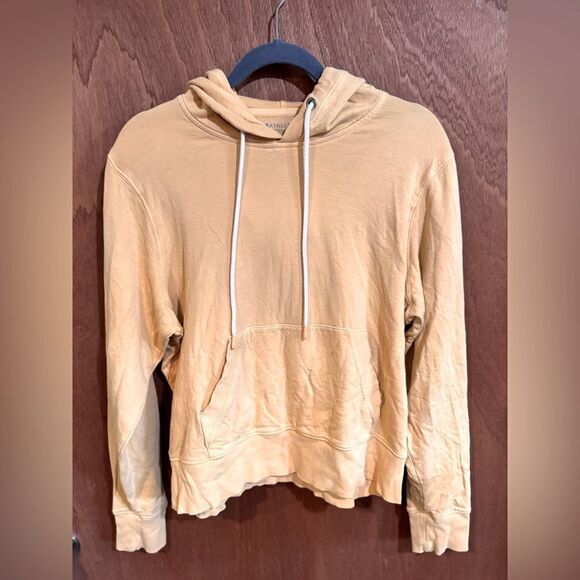 Athleta Yellow Pullover hoodie Size L - Picture 1 of 9